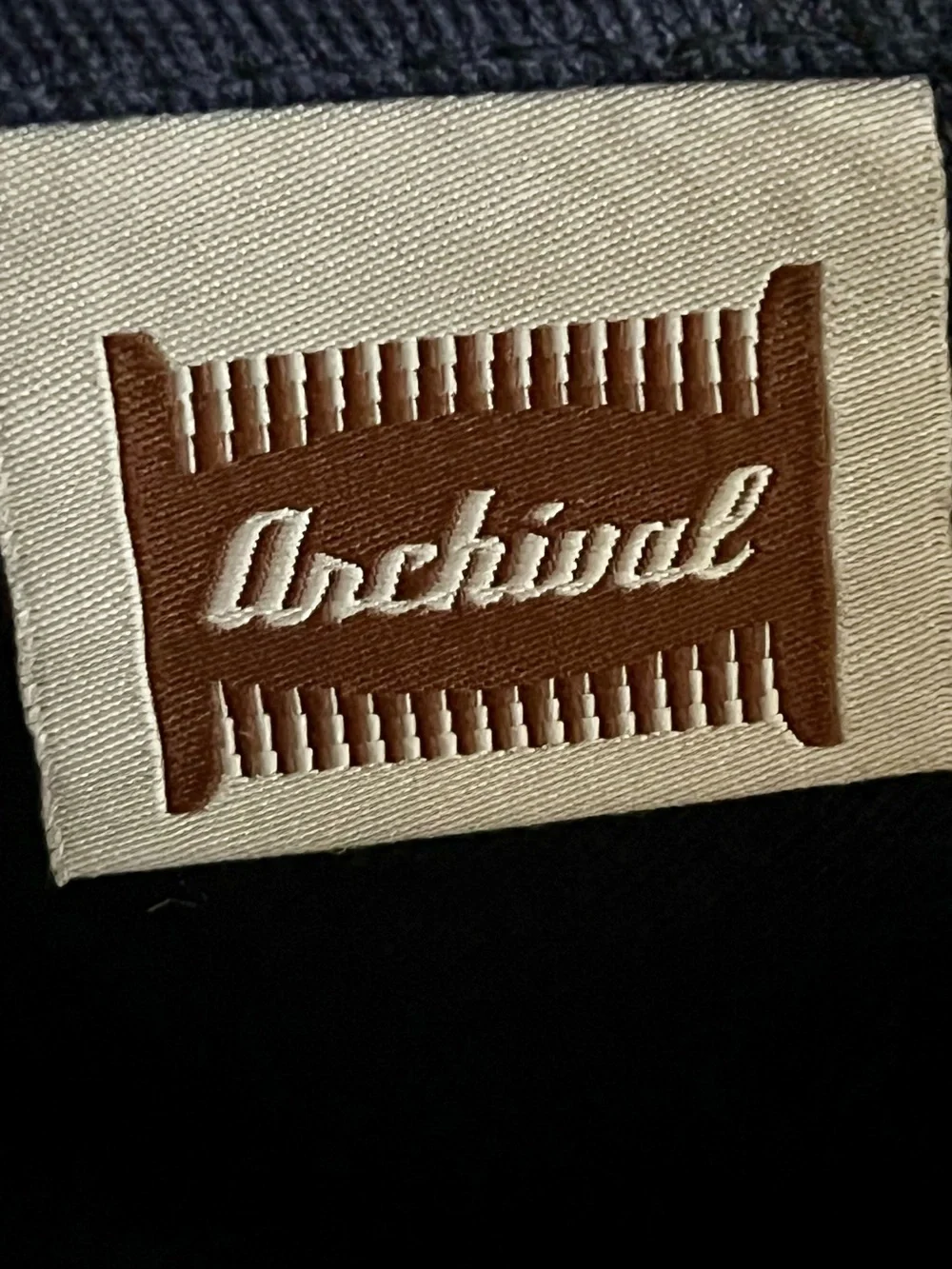 Archival Clothing - “Flap Musette” Waxed Canvas Messenger Bag